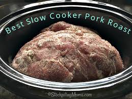 best slow cooker pork roast
