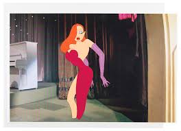 Jessica Rabbit production model cel from Who Framed Roger Rabbit | Sold for  $1,503 | RR Auction