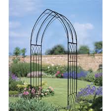 Abbey Modern Metal Rose Arch Arbour