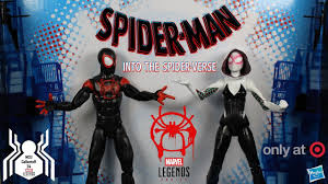 One of the first and longest running marvel alternate universes remains the mc2, and i've watched the movie twice, tried googling it, and just cannot figure it out. Marvel Legends Spider Man Into The Spider Verse 2 Pack Miles Morales Spider Gwen Comparison Youtube