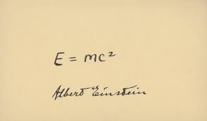Albert Einstein Handwritten