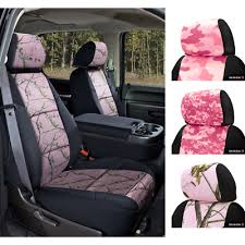 Pink Camo Seat Covers