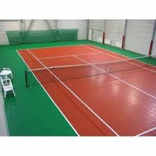 tennis court flooring at rs 25 square
