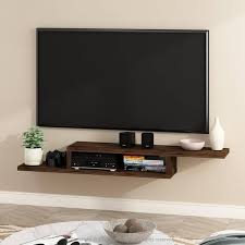 Columbia Walnut Floating Tv Stand