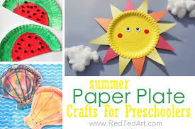 What are some fun art activities? 47 Summer Crafts For Preschoolers To Make This Summer Red Ted Art Make Crafting With Kids Easy Fun