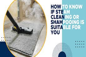 steam cleaning or shooing which is