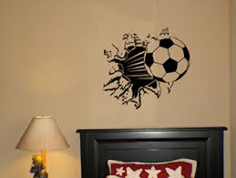 soccer ball wall decals trading phrases