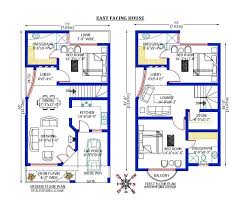East Facing House Plan Drawing Dwg File