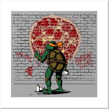 Graffiti Mutant Ninja Turtle Tmnt