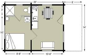 Small Cabin Plans Cottage Floor Plans