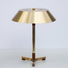Only 1 available and it's in 1 person's. Jo Hammerborg Table Lamp President Fog Morup 1960s Schlicht Designmobel