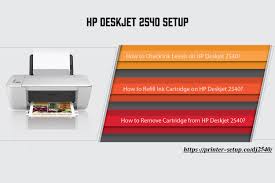 Hp Deskjet 2540 Printer Ink Cartridge Installation
