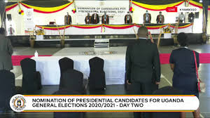 Ugandan opposition presidential candidate bobi wine said soldiers raided his home on tuesday and arrested his guards, two days before an election. Electoral Commission Uganda Live Nomination Of Presidential Candidates For Uganda General Elections 2020 2021 Day Two Facebook