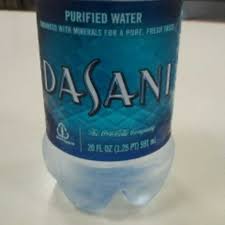 dasani bottled water and nutrition facts
