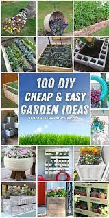 120 And Easy Diy Garden Ideas In