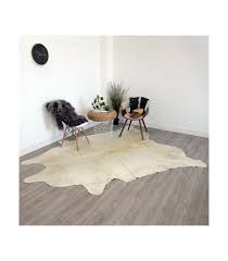 tan brazilian cowhide rug 7