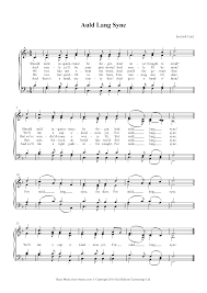 Auld Lang Syne Sheet music for Piano ...