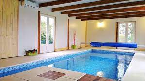 norman house with heated indoor pool