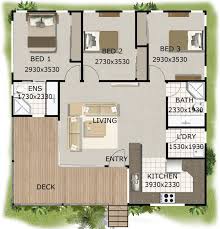 3 Bedroom House Plan 100kr Australian