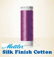 Mettler 50wt Cotton Silk Finish Thread Articles 9105 9104