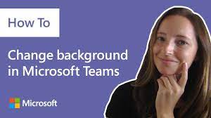 background in microsoft teams