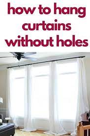 hang curtains using command hooks