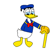 donald duck look png image for