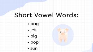 list of short vowel words yourdictionary