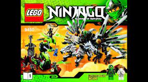 LEGO Ninjago 9450 Epic Dragon Battle Instructions Book DIY 1 - YouTube
