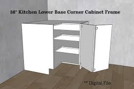 38 Inch Kitchen Base Corner Cabinet