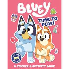 Coloring images, children can dream up with color and paint their favorite characters in the brightest colors. Time To Play A Sticker Activity Book Bluey Paperback Target