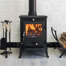 Freestanding Wood Burning Fireplace