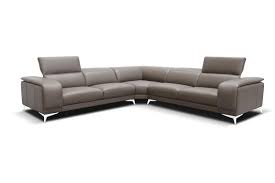 corner sofa with headrest mechanism in
