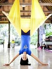8 best aerial yoga poses for weight loss