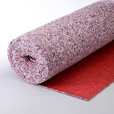 5 16 in thick 8 lb density rebond carpet pad with moisture barrier