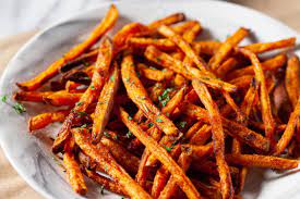 sweet potato fries crispy baked