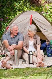 The web site is 'busy' and 'flashy' and information was bit hard to find. Seniors Camping In The Garden Stock Photo Picture And Royalty Free Image Image 10185458