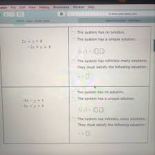 2x2 System Of Linear Equations