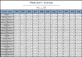31 Systematic Parlanti Tall Boots Size Chart