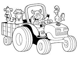 Traktor, to bardzo pomocny pojazd, którego używają w swojej pracy rolnicy. Traktory Obrazki Do Drukowania Obrazki Gallery