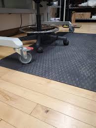 esd vinyl worke chair mat protect