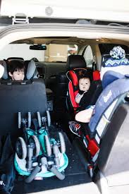 how to fit three car seats in a suv