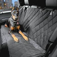 Quilted Pet Dog Car Rear Seat Cover