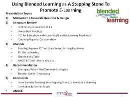Evaluating e Learning Initiatives  A Literature Review on Methods     SlidePlayer