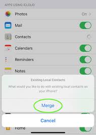 to export contacts from iphone