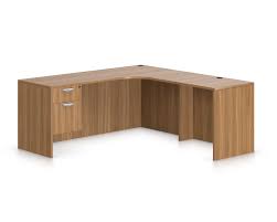 Use these corner tables to create unique seating arrangements in any waiting room, lounge or social commons area. Offices To Go L Shaped Modern Office Desk With Filing Cabinet