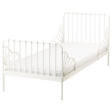 Програми за проектиране на икеа. Minnen Extendable Bed Frame With Slatted Bed Base White Ikea Greece
