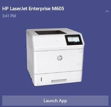 For the product specific hp pcl.6 32 bit driver connecting with a usb cable in windows xp, and windows vista®: Hp Laserjet Enterprise M605 Hp Smart App Hp Support Community 7850349