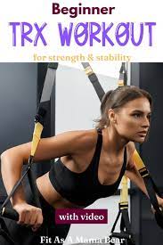trx beginner workout routine with pdf