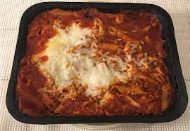 Stouffer's baked ziti is hearty ziti pasta in a seasoned chunky tomato & beef sauce topped with real mozzarella cheese. Stouffer S Large Family Size Baked Ziti Review Freezer Meal Frenzy